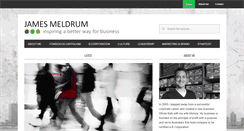 Desktop Screenshot of jamesmeldrum.com