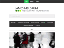 Tablet Screenshot of jamesmeldrum.com